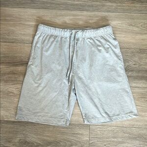 Gray Athletic Shorts with Elastic Waistband‎ Men’s Size M